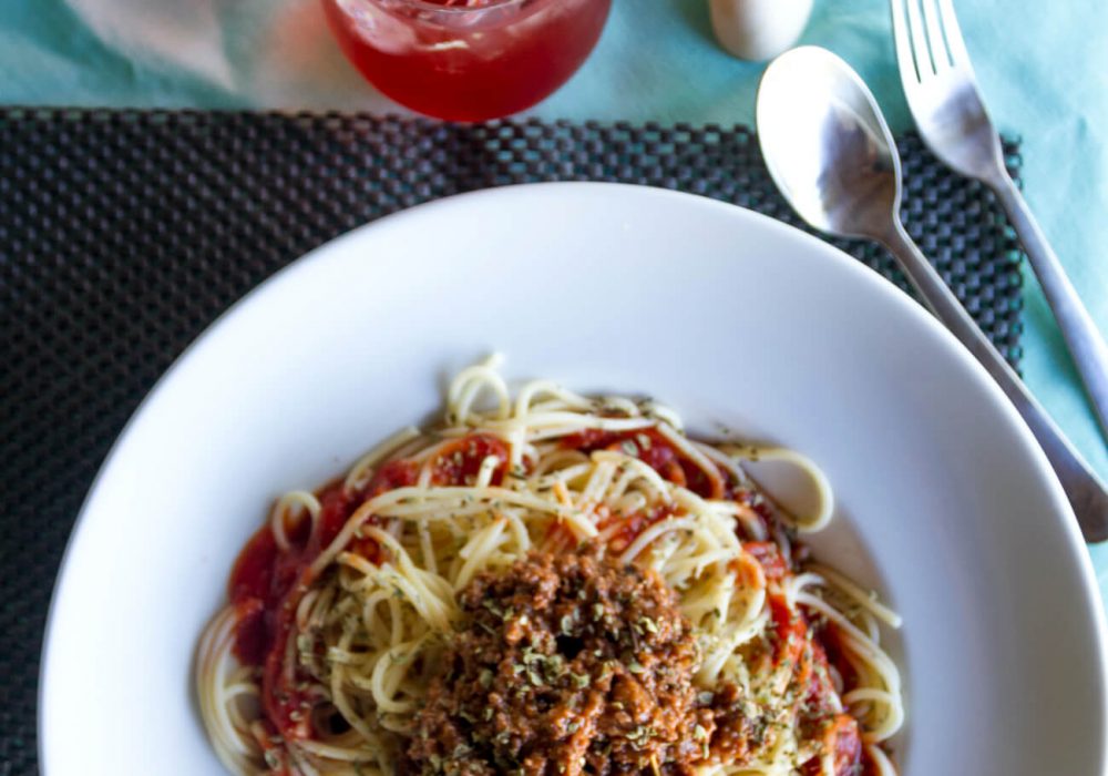 pasta a la bolognesa