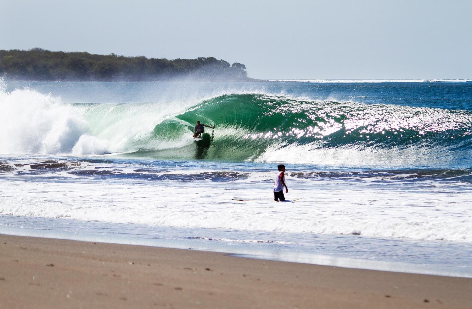 Surf for the first time 