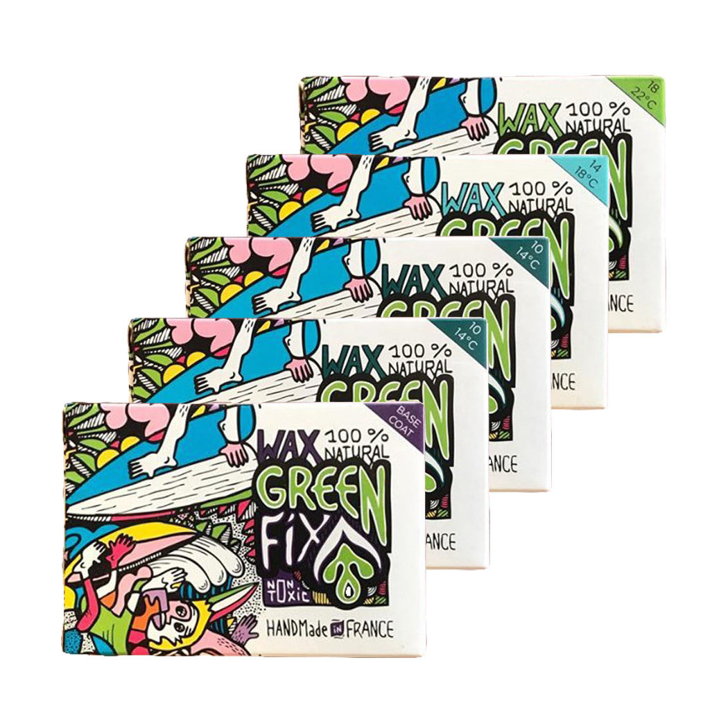 Ecological surf brand greenfix wax