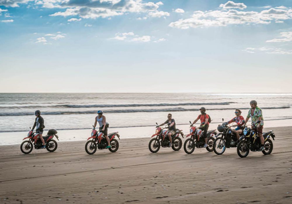 Motorbike trips in Aposentillo Las Dunas surf Resort