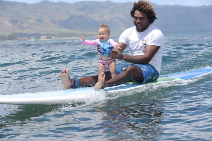 Surfing for children 