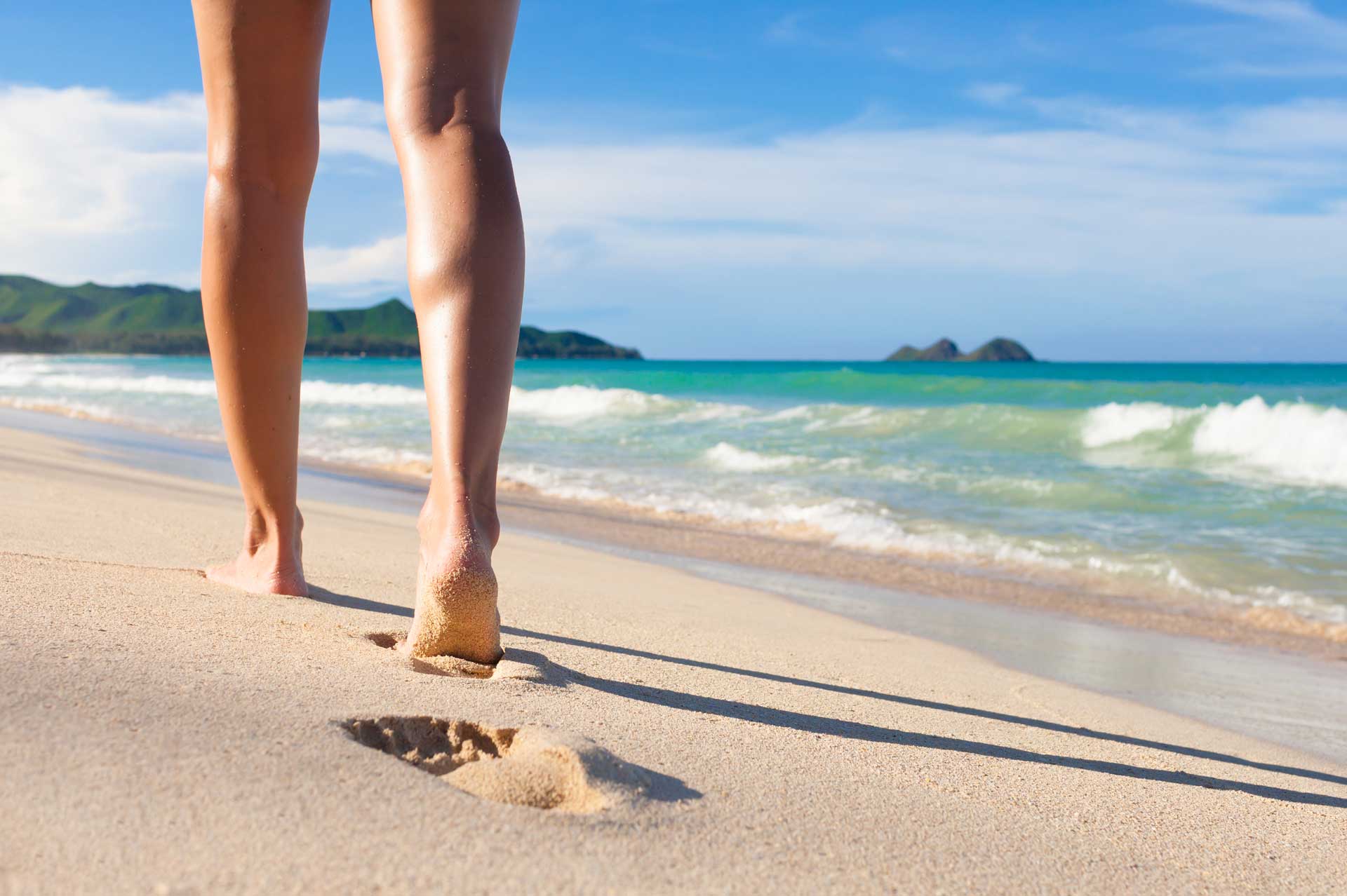 Walking on the beach: 5 benefits of walking barefoot on the beach